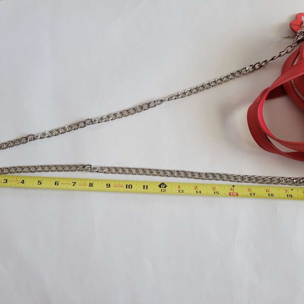 Care Bears x Skinnydip London Red Crossbody Bag with Chain Straps NWT - Picture 12 of 12